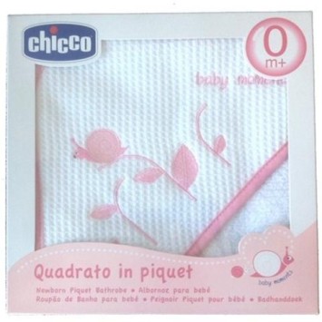 ACCAPPATOIO QUADRATO PIQUET ROSA 0M+