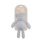 knitted bear grey