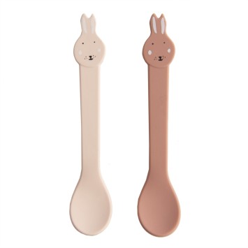 posate silicone rosa